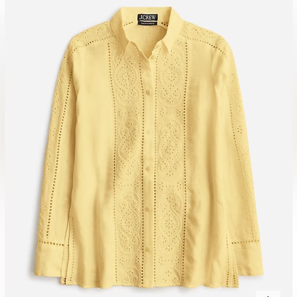 J. Crew Linen Shirt - Picture 1 of 9